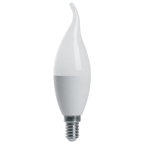 Лампа светодиодная Feron LB-970 Свеча на ветру E14 13W 175-265V 6400K 38114