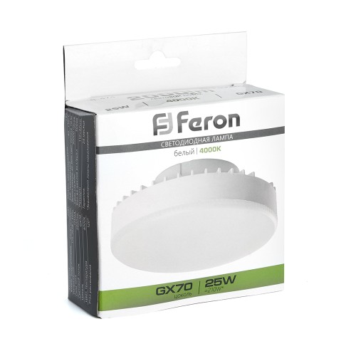 Лампа светодиодная Feron LB-474 GX70 25W 175-265V 4000K 38269