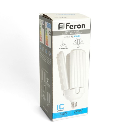 Лампа светодиодная Feron LB-654 E27 70W 175-265V 6500К 48774