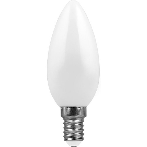 Лампа светодиодная Feron LB-66 Свеча E14 7W 230V 2700K 25785