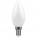Лампа светодиодная Feron LB-66 Свеча E14 7W 230V 2700K 25785