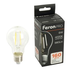 Лампа светодиодная Feron.PRO LB-1106 Шар E27 6W 175-265V 4000K 48890