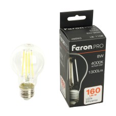 Лампа светодиодная Feron.PRO LB-1108 Шар E27 8W 175-265V 4000K 48893