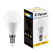 Лампа светодиодная Feron LB-950 Шарик E14 13W 175-265V 2700K 38101