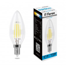 Лампа светодиодная Feron LB-713 Свеча E14 11W 230V 6400K 38231