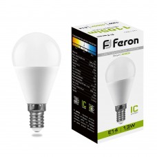 Лампа светодиодная Feron LB-950 Шарик E14 13W 175-265V 4000K 38102