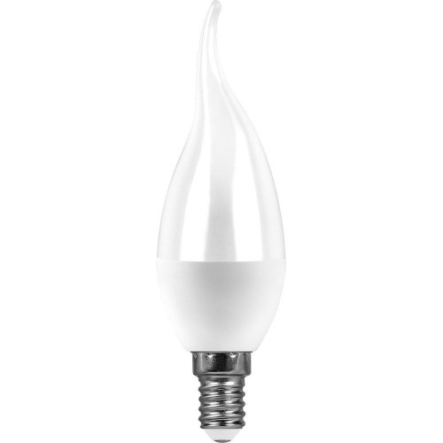 Лампа светодиодная SAFFIT SBC3713 Свеча на ветру E14 13W 230V 6400K 55175