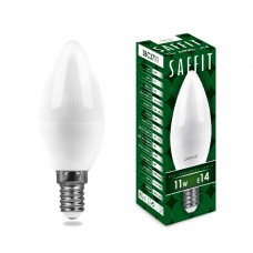 Лампа светодиодная SAFFIT SBC3711 Свеча E14 11W 230V 6400K 55171