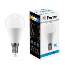 Лампа светодиодная Feron LB-950 Шарик E14 13W 175-265V 6400K 38103