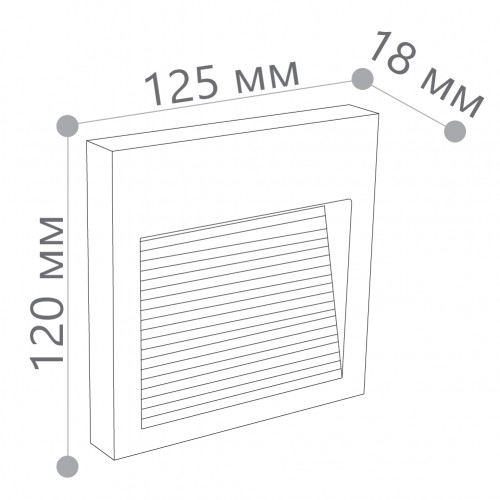 Светодиодный светильник Feron DH204 накладной 5W 4000K, IP65, черный 41163