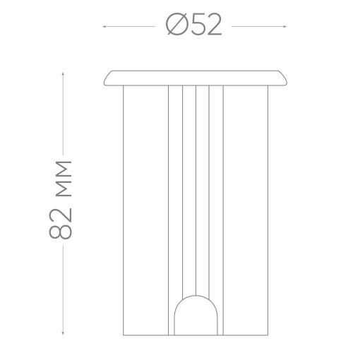 Светодиодный светильник Feron SP2812 1W 2700K AC12V IP68 32162