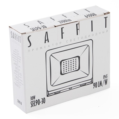 Светодиодный прожектор SAFFIT SFL90-30 IP65 30W 6400K 55065