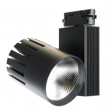 Светодиодный светильник Feron AL105 трековый однофазный на шинопровод 30W 4000K, 35 градусов, черный серия MarketBright Артикул 29694