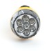 Фонарь аккумуляторный, 4 LED DC (свинцово-кислотная батарея), желтый, TH2293 (TH93A) 12651