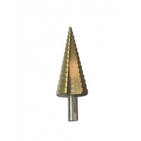 Сверло по металлу ступенчатое 4-32мм с цилиндрическим хвостовиком, HSS 4241 "H-D"