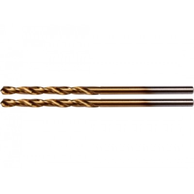 Сверло по металлу спиральное 2.5мм HSS-TiN, 2шт "H-D"