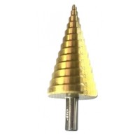 Сверло по металлу ступенчатое 4-39мм с цилиндрическим хвостовиком, HSS 4241 "H-D"
