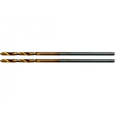 Сверло по металлу спиральное 1.0мм HSS-TiN, 2шт "H-D"