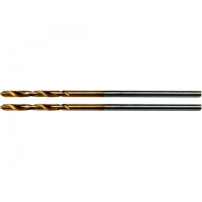 Сверло по металлу спиральное 1.5мм HSS-TiN, 2шт "H-D"
