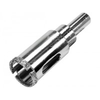 Сверло алмазное трубчатое для керамогранита и греса d20мм "H-D" Сверло алмазное трубчатое для керамогранита и греса d20мм "H-D"