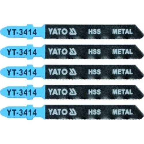 Полотна по металлу для электролобзика 50x75x1,0мм 32TPI (5шт) "Yato"