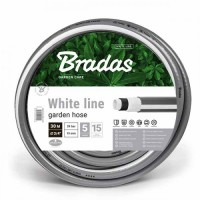 Шланг поливочный 5-ти слойный WHITE LINE 5/8" 30м "Bradas", Италия Шланг поливочный 5-ти слойный WHITE LINE 5/8" 30м "Bradas", Италия