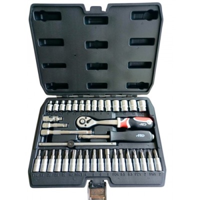 Набор инструментов 1/4" (38пр.) CrV "H-D"