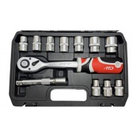 Набор инструментов 1/2" (12пр.) CrV "H-D" Набор инструментов 1/2" (12пр.) CrV "H-D"