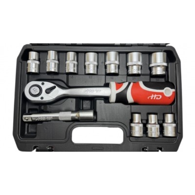 Набор инструментов 1/2" (12пр.) CrV "H-D"