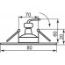 Светильник встраиваемый Feron 156T-MR16 потолочный MR16 G5.3 хром-серебро 17768