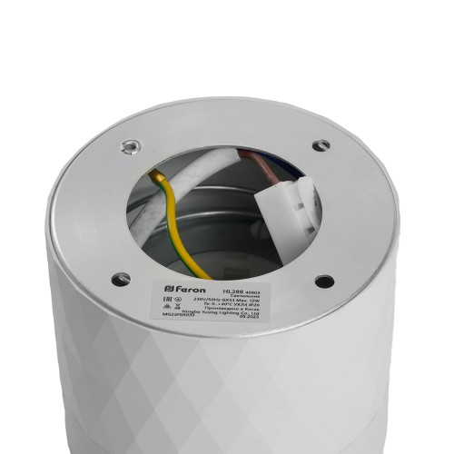 Светильник потолочный Feron HL388 Barrel PRISM GX53 12W 230V, белый 48803