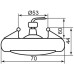 Светильник встраиваемый Feron DL206 MR16 G5.3 хром 18580