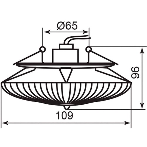 Светильник встраиваемый Feron C1717 потолочный MR16 G5.3 прозрачный, хром 28399