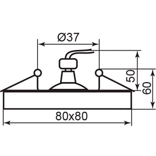 Светильник встраиваемый Feron 8070-2 потолочный MR16 G5.3 коричневый 28191