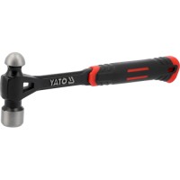 Молоток рихтовочный 450гр, d32.5мм, цельнометаллический, кованый "Yato"