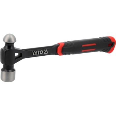 Молоток рихтовочный 450гр, d32.5мм, цельнометаллический, кованый "Yato"