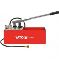 Ручной насос для проверки давления 490х160х165мм, 0-5MPa, G1/2, 12л. "Yato"