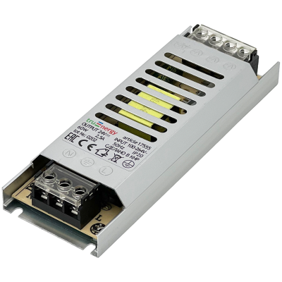 Блок питания для светодиодной ленты, серия Block Mini, 24V, 60W, IP20, 60 W, 24V