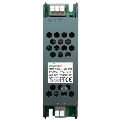 Блок питания для светодиодной ленты, серия Block Mini, 24V, 60W, IP20, 60 W, 24V