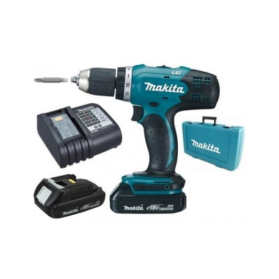 Аккум. дрель-шуруповерт MAKITA LXT DDF 453 SYE в чем.