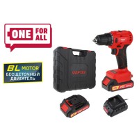 Аккум. дрель-шуруповерт WORTEX BD 2025 DLi в чем. ALL1 XLT БЕСЩЕТ, 18 В, 50 Н*м, 2х2 А*ч, БЗП 10 мм