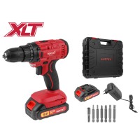 Аккум. дрель-шуруповерт WORTEX LX BD 1820 Li в чем. ALL1 XLT, 18 В, 30 Н*м, 2х2 А*ч, БЗП 10 мм