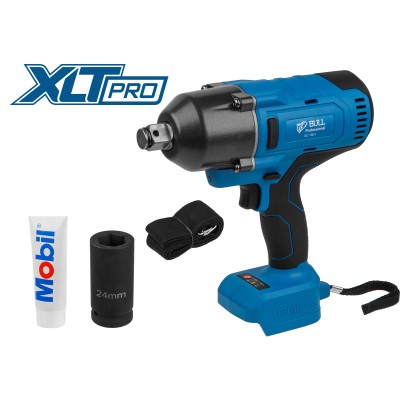 Аккум. ударный гайковерт BULL SC 1801 в кор. XLTpro SOLO БЕСЩЕТ., 18 В, 1000 Н*м, 3/4"