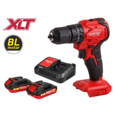 Аккум. ударная дрель-шуруповерт WORTEX BD 2030-1 DLi в чем. ALL1 XLT SET БЕСЩЕТ., 18 В, 55 Н*м