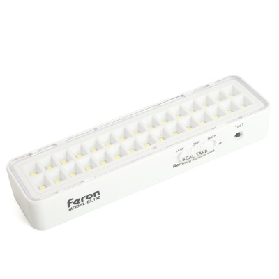 Светильник аккумуляторный Feron.One, 30LED DC, белый, EL130 артикул 48987