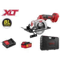 Аккум. циркулярная пила WORTEX CCS 1814 в чем. ALL1 XLT SET БЕСЩЕТ., 18 В, до 45 мм, 1х4 А*ч, з/у