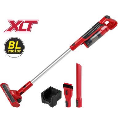 Аккум. пылесос WORTEX CVC 1825 в кор. ALL1 XLT SOLO БЕСЩЕТ., 18 В, строительный, вертикальный