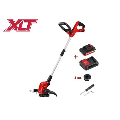 Триммер аккум. WORTEX TB 3018 ALL1 XLT SET 18В, 1 акк., 2 Ач, шир.скаш.300 мм, полуавт.головка, л