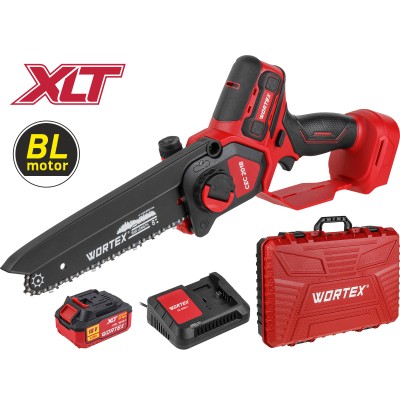 Аккум. мини-пила WORTEX CEC 2018 в чем. ALL1 XLT SET БЕСЩЕТ., 18 В, 20 см