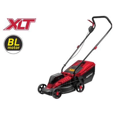 Газонокосилка аккумуляторная WORTEX CLM 3336 в кор. ALL1 XLT SOLO БЕСЩЁТ.ДВИГ., 18В+18В, шир.330 мм